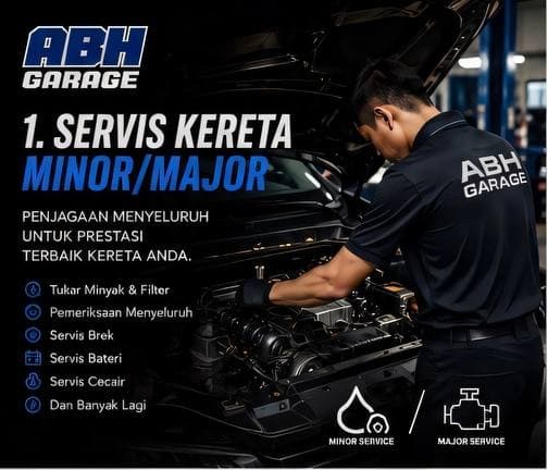 Servis Kereta Minor/Major